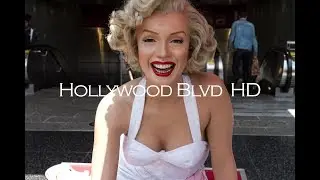 Walk Of Fame walk and  Chinese Theatre - HD 1080P