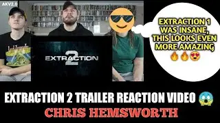 Extraction 2 Trailer Reaction Video | Chris | 🤯🔥 Extraction 2 teaser trailer reaction |Hindi #AKV2.0