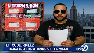 Gaslight, Gushers, Banana Punch, Trainwreck and Sugartab From Litfarms Recap!!! Reviews By Krillz!!!