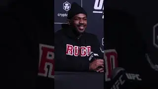 Jon Jones gives funny interview at the ufc 285 pressconfrence #ufc285 #shorts #JonJones #press #ufc