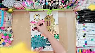 #空恐龍世界 #coral #happybirthday  #着色#TranhT&ocirc;M&agrave;u #สมุดระบายสี #coloring book #塗り絵 #색칠하기 책