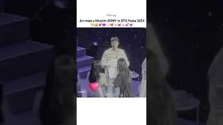 jin meet Muslim ARMY in BTS Festa 2024 😭🤧 #bts #shorts #jin
