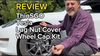 ThinSGO Tesla Model 3 Y S X Wheel Cap Kit 4 Hub Center Cap + 20 Lug Nut Cover Review