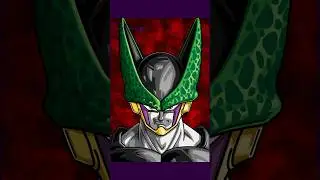 Drawing Cell From DBZ in Procreate (Timelapse)