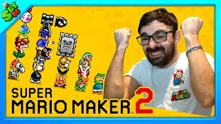 💥 Con la calma si supera tutto... forse 😅&ndash; Mario Maker 2 Live
