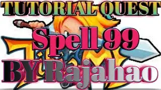 Tibiame Tutorial Quest spell 99 riftion island part 1