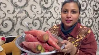 Only 3 ingregient need for this Achar😱🥰 #Gajar pickle without vinegar #easyrecipe #achar