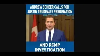 Justin Trudeau must resign | Andrew Scheer