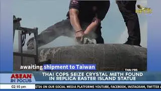 Thai cops seize crystal meth found in replica Easter island statue