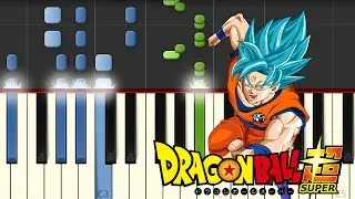Dragon Ball Super / Opening 2 / Piano Tutorial / Notas Musicales