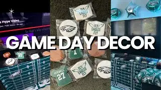 DIY Game Day Decoration | Football Watch Party Decor 