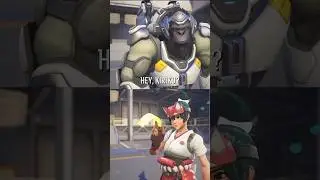 Winston and Kiriko interaction - Overwatch 2