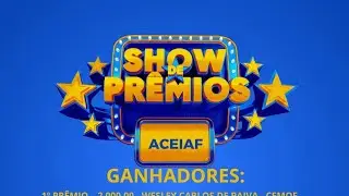 VEJA A FESTA DO SHOW DE PR&Ecirc;MIOS DA ACEIAF EM FERVEDOURO 