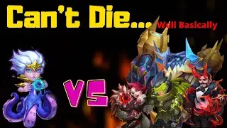 Cirrina | new build vs top heroes | Castle Clash