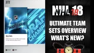 NHL 18 SETS OVERVIEW - HUT NEW SETS BREAKDOWN