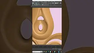 Carving design in 3ds max #artcam2018 #art #digitalcarving