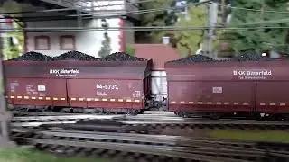 Tagebaulok EL 2 mit geschobenen Zug,Pfeife,Glocke und 