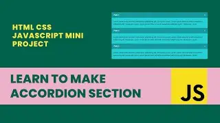 Build a Responsive FAQ Section with HTML, CSS, and JavaScript