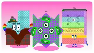 Sprunki OC Numberblocks 504, 604, 704 | Compilation Incredibox #sprunki #numberblocks #incredibox