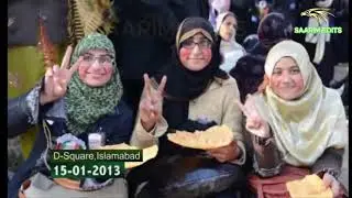 13 to 17 January 2013 Struggle against System by Dr tahir ul qadri and his workers
