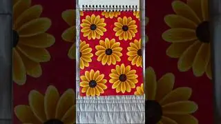 Black-Eyed Susan Marker Illustration 🇺🇸💛 Maryland State Flower Sketchbook Page