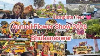 Flower Show Bhubaneswar 2026 || Flower Exhibition 2026 || Annual Flower Show 2026 || Akamra Kanan 