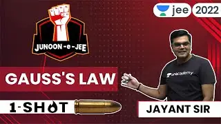 Gauss's Law | JEE 2024 | One shot | Unacademy JEE | Physics | Jayant Nagda #jee2024