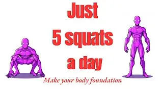 The 5 Squat Challenge &ndash; See the Difference