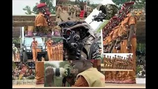 MUSEVENI'S COMMANDOS on STAND-BY during prison officers' pass out at KOLOLO CEREMONIAL GROUNDS