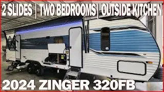 2024 Zinger 320FB Bunkhouse Travel Trailer by Crossraods RV at Couchs RV Nation a RV Wholesaler