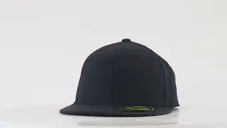 Flexfit 210 Flat Bill Cap 6210FF With Custom Embroidery