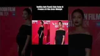 Radhika Apte Flaunts Baby Bump At Premiere Of Film Sister Midnight