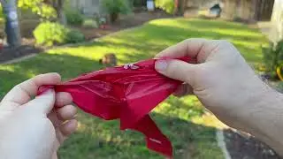 Strong Large Dog Poop Bags! Earth Rated Red Edition
