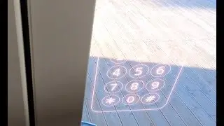 Fake keypad in DaVinci Resolve