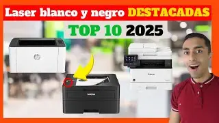 ⭐Top 10 Mejores impresoras laser blanco y negro (calidad precio del 2025)