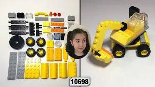 LEGO Classic 10698 ile Mini Ekskavat&ouml;r Yapımı | Kolay ve Eğlenceli LEGO İş Makinesi Modeli