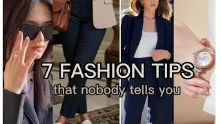 7 FASHION TIPS 🌸✨