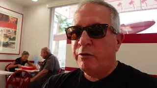 Dining at In-N-Out Burger in Laughlin, Nevada