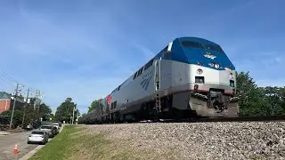 P42DC Locomotive Startup And HEP Activation On Locomotive 22 Leading The Northbound Silver Star