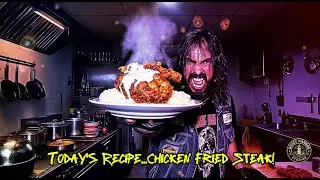 🍗🔥 Cooking With Metal: Chicken Fried Steak (No Mercy Edition) 4K 🔥🍗