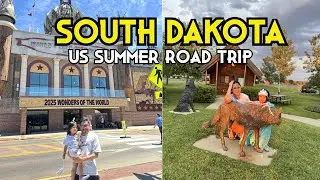 South Dakota Road Trip! Dignity of Earth & Sky, Corn Palace, Elkhorn Ridge Resort + A Midwest Storm!