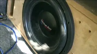 American Bass XFL 12 Dual 4 on 500 Watt Audiobahn
