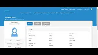 How to check the leave balance and salary slip of a user