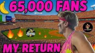 I PLAYED IN A SOLD OUT NFL STADIUM!!! (65,000 PEOPLE)