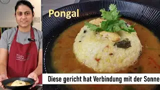 🍚 Pongal Rezept &ndash; Indisches Erntefest-Reisgericht 🌾 | Indian Festival Rice 🇮🇳