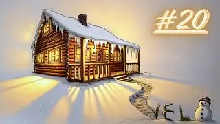 🏔️ Comment dessiner un CHALET EN BOIS 🏠 de montagne facilement ✨