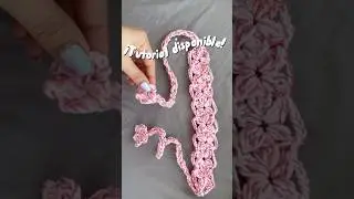 Nuevo Cintillo 🌸 Arriba 👆 te dej&eacute; el enlace de tutorial paso a paso #crochet