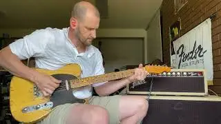 1962 Fender Bandmaster w/ 1951 Nocaster (not reissue)