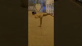 Simple Clothes, Strong Foundation | Warrior III to Revolved Half Moon Pose