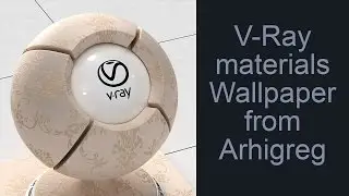Vray materials Wallpaper - Vray Material Library
